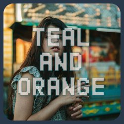 TEAL AND ORANGE - PROFESSIONAL